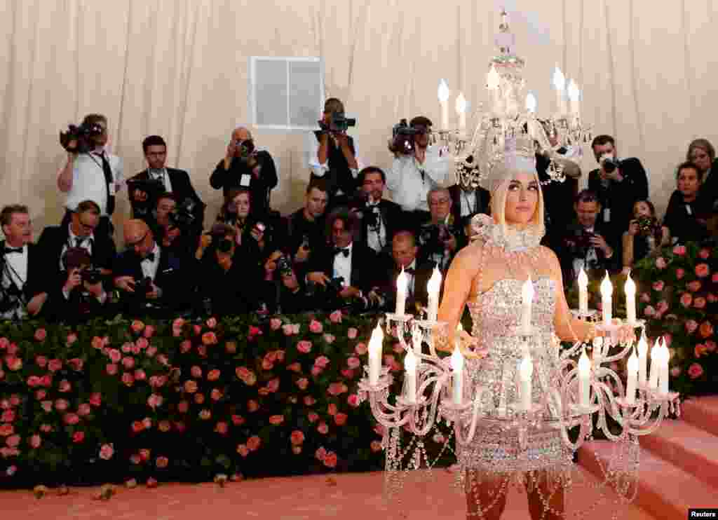 Katy Perry attends the Met Gala at the Metropolitan Museum of Art Costume Institute Gala in New York City, May 6, 2019.