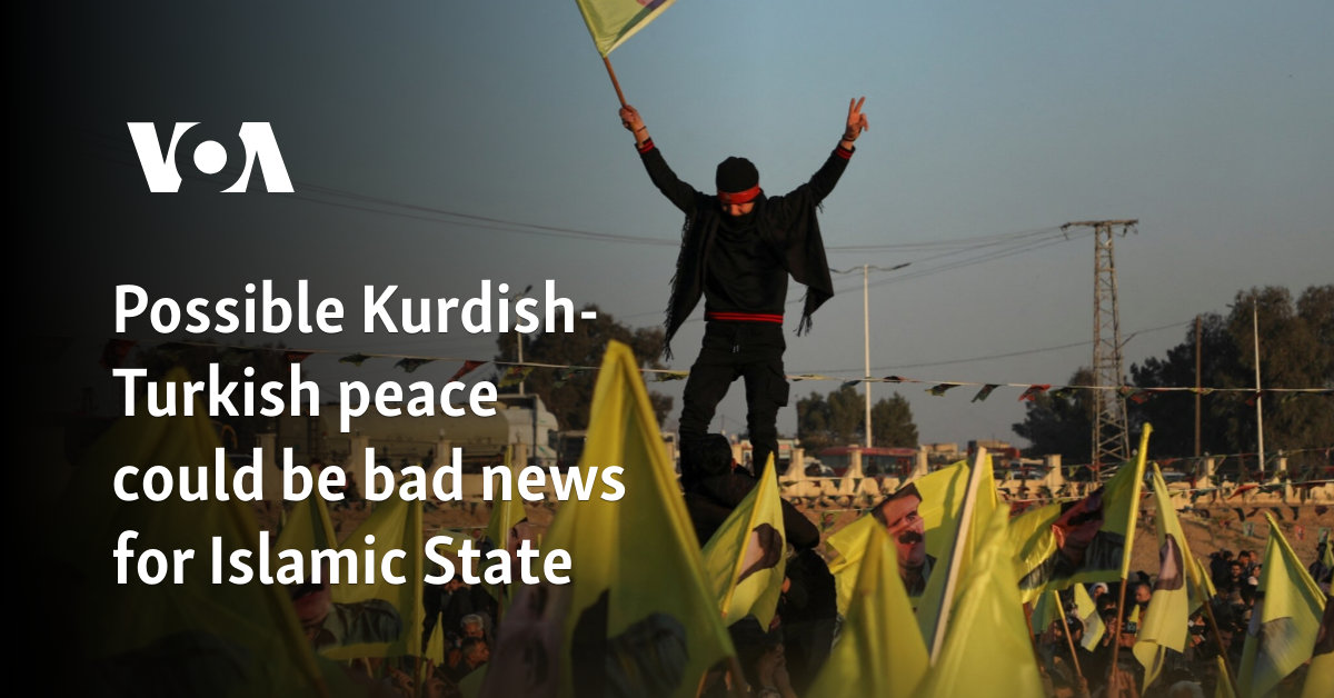 Possible Kurdish-Turkish peace could be bad news for Islamic State