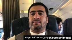 محمد آصف مهمند وکیل شورای ولایتی بلخ منتقد سرسخت عطا محمد نور، والی بلخ است