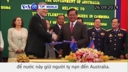Úc-Campuchia ký thoả thuận gửi người tỵ nạn đến Campuchia