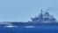 ภาพที่เผยแพร่เมื่อ 18 ก.ย. 2024 โดย Ministry of Defence Joint Staff Office Public Relations ของญี่ปุ่น เผยให้เห็นเรือบรรทุกเครื่องบินจีนเหลียวหนิง ในน่านน้ำใกล้กับโอกินาวา (Photo by Handout / Japan's Ministry of Defense Joint Staff Office Public Relations / AFP) 