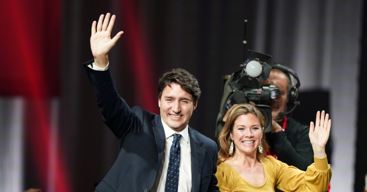 Canada's Justin Trudeau Wins Second Term, Loses Majority