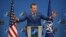 U.S. Secretary of Defense Pete Hegseth speaks during a media conference after a meeting of NATO defense ministers at NATO headquarters in Brussels on Feb. 13, 2025.