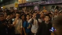 香港上万示威者重夺旺角，与警方发生冲突