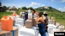 Vagari veku Mudzi vachipiwa chikafu neWorld Food Program