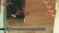 Carpentry Business Struggles to Resume in Mosul Months After IS Removal