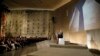 President Obama speaks at the dedication ceremony for the National September 11 Memorial Museum saying no act of terror can match the strength and character of the United States, New York City, May 15, 2014.