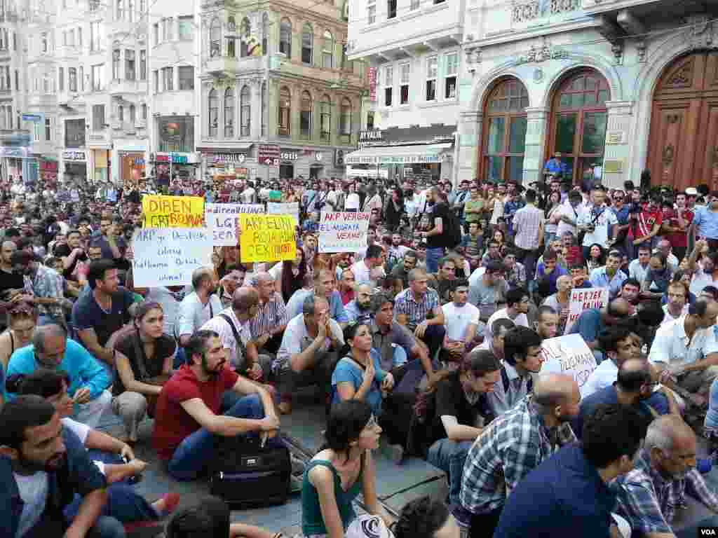 Istanbul protest