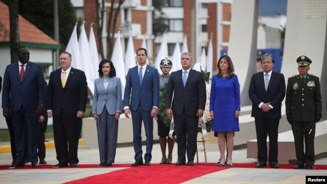 El secretario de Estado de EE.UU., Mike Pompeo, participó en la III Cumbre Hemisférica Contra el Terrorismo en Bogotá (Colombia).