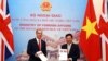 Việt Nam, Anh đàm phán hàng hải, ký Tuyên bố chung đối tác chiến lược