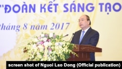 Thủ tướng Nguyễn Xuân Phúc nói Vingroup "yêu nước".