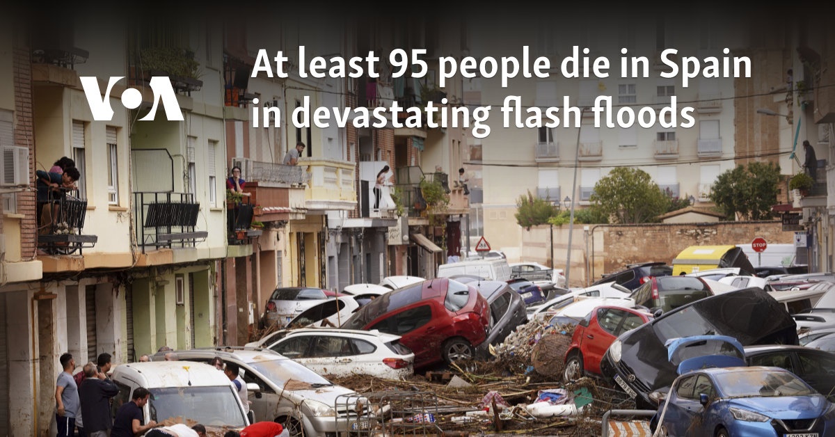 At Least 95 People Die In Spain In Devastating Flash Floods