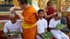 Thai Soccer Boys Shave Their Heads for Buddhist Ceremony