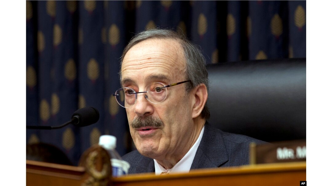 House Foreign Affairs Committee Chairman Rep. Eliot Engel D-N.Y., speaks during the House Foreign Affairs subcommittee hearing on Venezuela at Capitol Hill in Washington, Feb. 13, 2019.