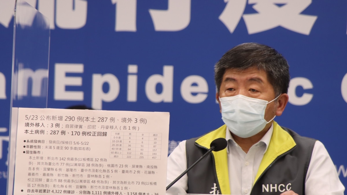 台湾三级警戒延长 但千万剂疫苗可望抵台