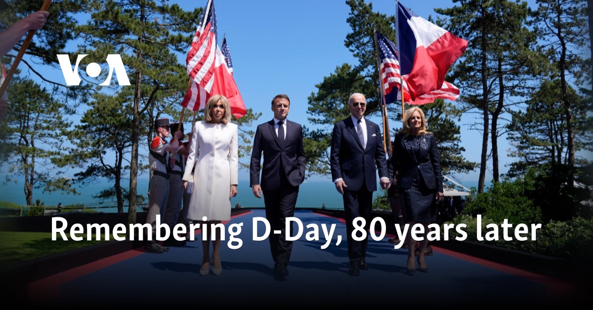 Remembering D-Day, 80 years later