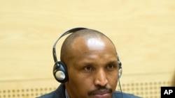 Bosco Ntaganda à la Cour pénale internationale (CPI).