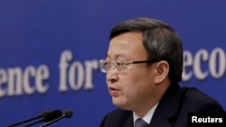 资料照：中国商务部副部长兼国际贸易谈判副代表王受文 