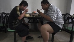 Patients at a weight reduction hospital in Tianjin, in China, where obesity is on the rise as living standards improve