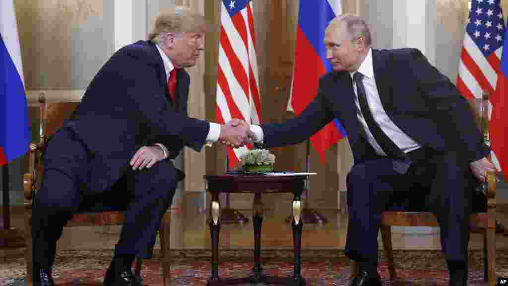پرزیدنت ترامپ در دیدار با ولادیمیر پوتین موضوعات مختلفی را مورد بحث قرار داد. رئیس جمهوری آمریکا می&zwnj;گوید که می&zwnj;خواهد در روابط تیره واشنگتن و مسکو تغییر ایجاد کند.