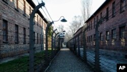 Фрагмент меморіального комплексу на місці нацистського табору смерті в Освенцимі (архівне фото)