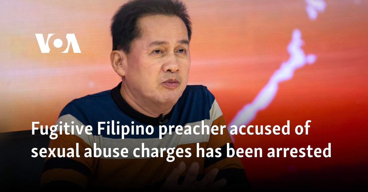 Philippine Preacher Apollo Quiboloy Arrested on Trafficking Charges