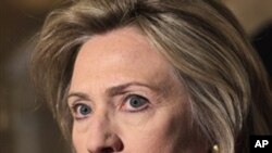 US Secretary of State Hillary Clinton (file photo)