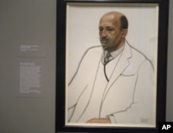 W.E.B. Du Bois, pastel on paper, by Winold Reiss (National Portrait Gallery- Smithsonian Institution)