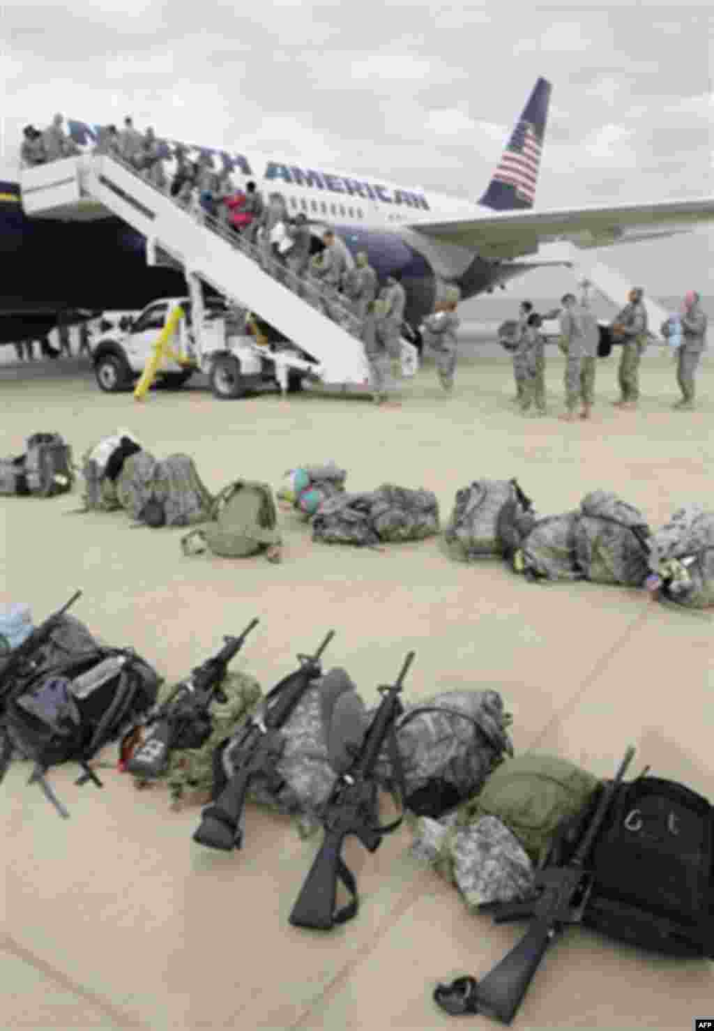 Amerikan Askerleri Irak'tan Çekildi