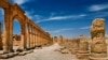 In this undated photo released by the Syrian official news agency SANA, shows the site of the ancient city of Palmyra, Syria. 