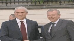 Predsednik Srbije Boris Tadić i premijer Belgije Iv Leterm u Briselu, 15. jul 2010.