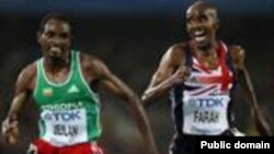 የኢትዮጵያው ኢብራሂም ጀይላን እና የእንግሊዙ ሞሐመድ ፋራህ በሞስኮው የአለም አትሌቲክስ ሻምፒዮና ላይ