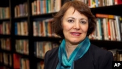 This undated photo made available by Amanda Ghahremani, shows retired Iranian-Canadian professor Homa Hoodfar. A Tehran prosecutor said Monday, July 11, 2016, that Hoodfar, who is a retired professor at Montreal's Concordia University, is among four people with foreign ties indicted on unknown charges in the Islamic Republic. Iran does not recognize dual nationalities.