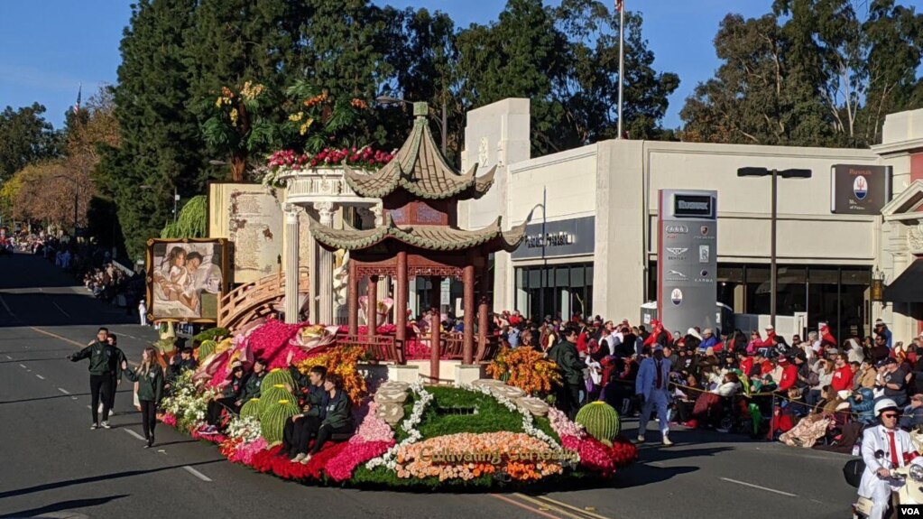 Diễn hành Hoa Hổng 2020 tại Pasadena, California.