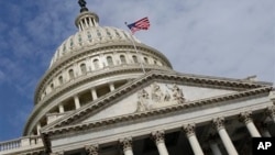 FILE - The U.S. House of Representatives passed a short-term, 5-day spending bill Friday. 