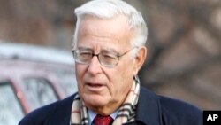 FILE - Former Secretary of Defense Harold Brown arrives at the White House to meet with President George W. Bush, Jan. 5, 2006. The Rand Corp. says Harold Brown, the defense secretary during the Carter administration, died Friday. He was 91.