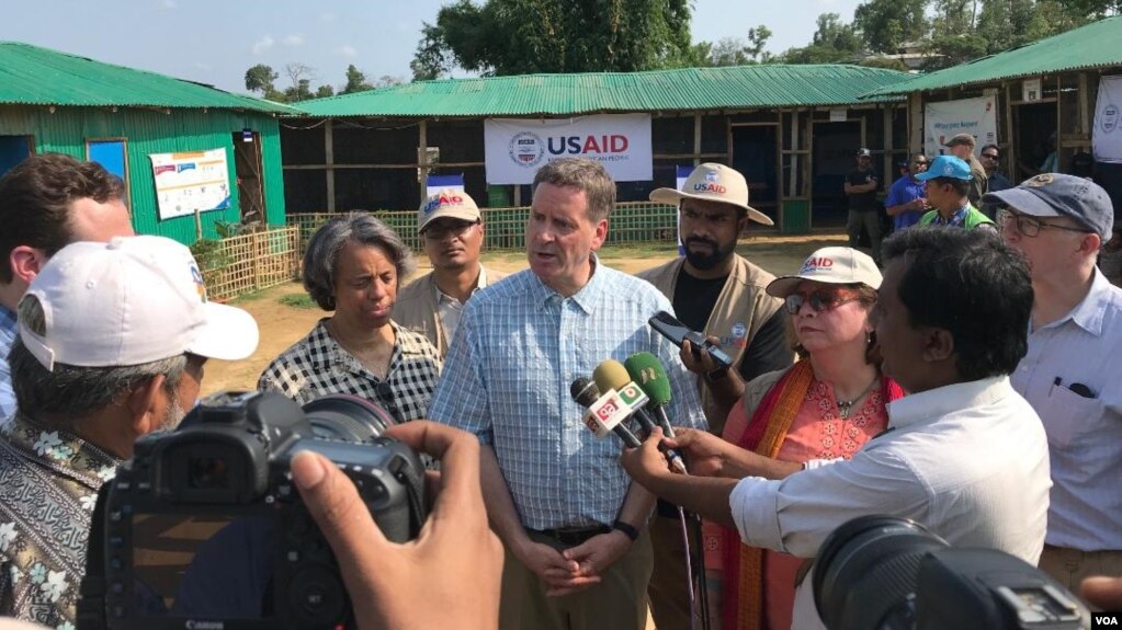 USAID အႀကီးအကဲ Mark Green ရဲ႕ ဘဂၤလားေဒရွ္႕ႏုိင္ငံ ေကာဇ္ဘဇားက ကုတုပေလာင္ ရိုဟင္ဂ်ာ ဒုကၡသည္ စခန္းေတြ ခရီးစဥ္ ( ေမ-၂၀၁၈)