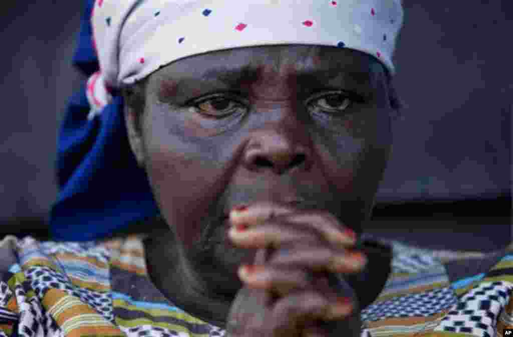 **ADVANCE FOR SUNDAY, MARCH 15** Zamuda Sikujuwa, 53, seen at her temporary home in Goma, Congo, on Friday, Feb. 20, 2009, was raped in 2003 by soldiers who killed her husband and two children. Rape has been used as a brutal weapon of war in Congo, where