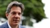 Brazil Workers Party VP Candidate Haddad Charged With Corruption