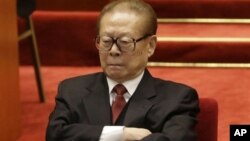 တရုတ်သမ္မတဟောင်း Jiang Zemin.