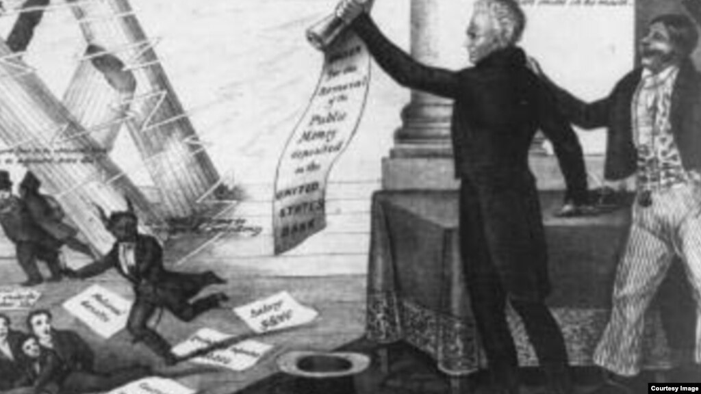 Andrew Jackson Takes on the Bank of the US