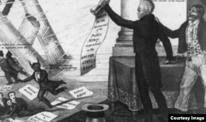 Andrew Jackson Takes On The Bank Of The US