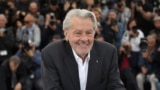 Tài tử Pháp Alain Delon nhận được giải Cành cọ Danh dự tại Liên hoan phim Cannes 2019. (ảnh chụp ngày 19/5/2019)