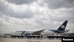 Aeropuerto Internacional de la Ciudad de México, donde se han tomado medidas sanitarias en prevención por el brote de cólera en Cuba.