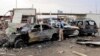 بمب گذاری در یک منطقه در بغداد - آرشیو