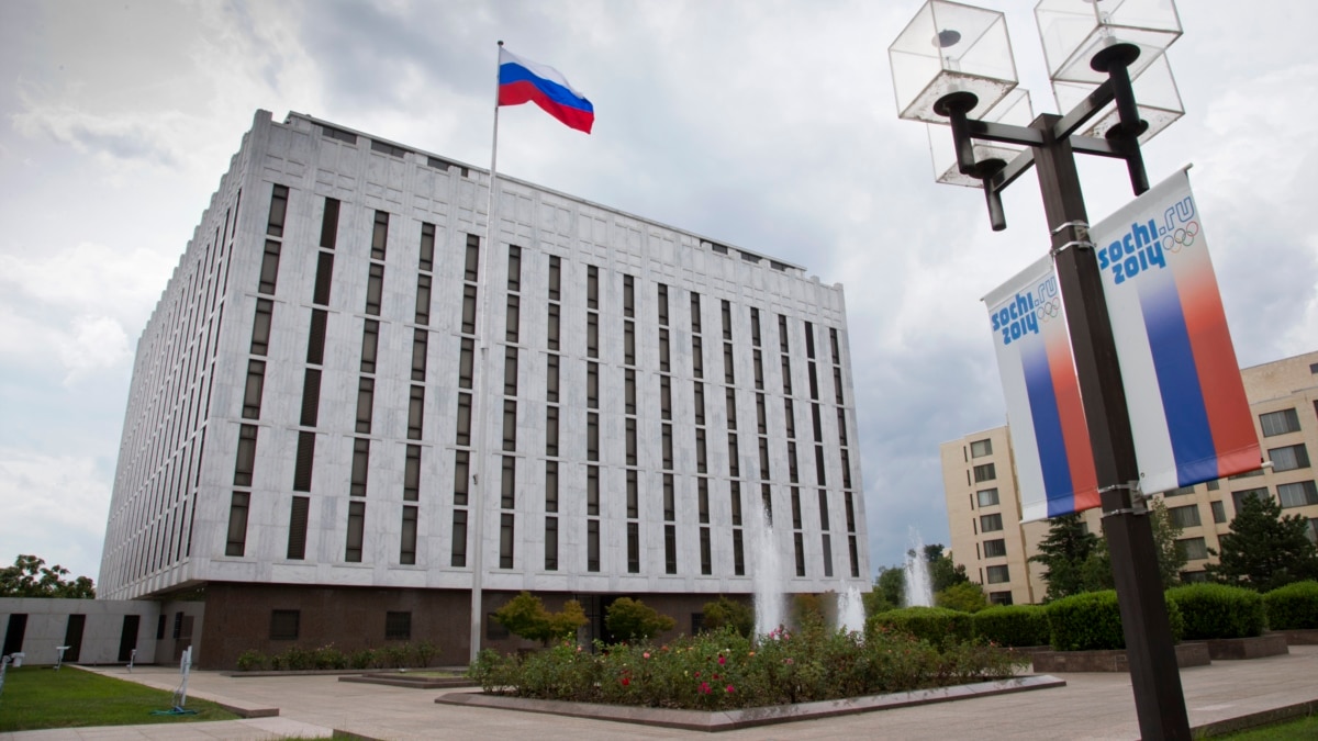 A Dc Dig At Russia Avenue In Front Of Embassy Renamed For Activist