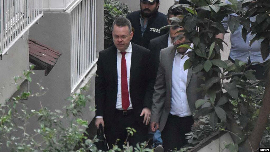 U.S. pastor Andrew Brunson 