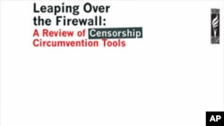 Freedom House's 'Leaping Over the Firewall: A Review of Censorship
Circumvention Tools' report cover