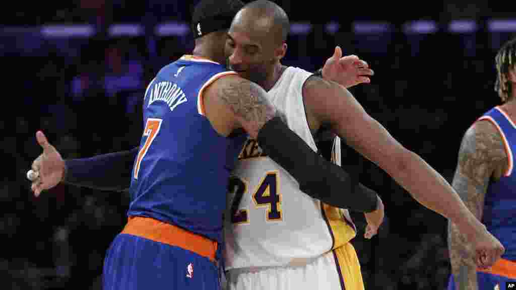 Jose Calderon a offert la victoire aux Knicks&nbsp;au buzzer beater sur le parquet des Los Angeles face aux Lakers 90 à 87.