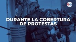 Agresiones a periodistas durante cobertura de protestas por la muerte de George Floyd